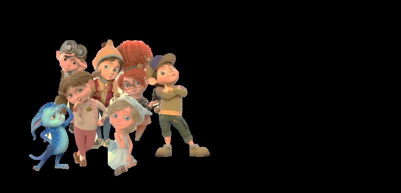 Герои мультика Джинглики