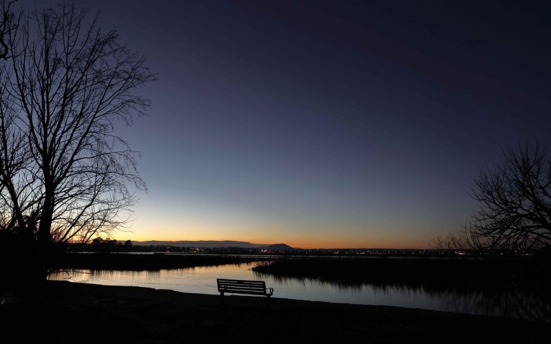 Сумерки пейзаж