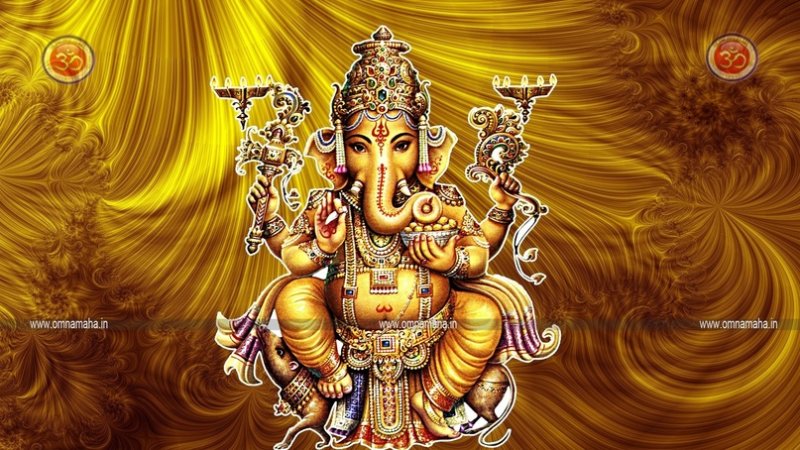 Индийский Бог слон Ганеша