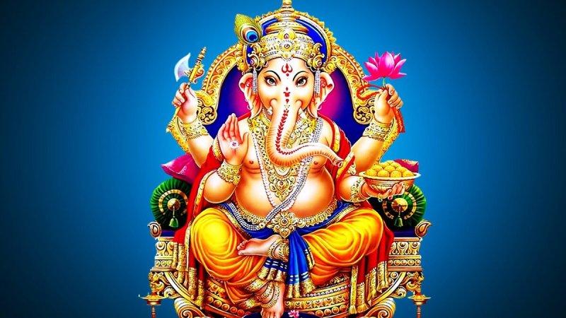 Бог Ганеша в Индии