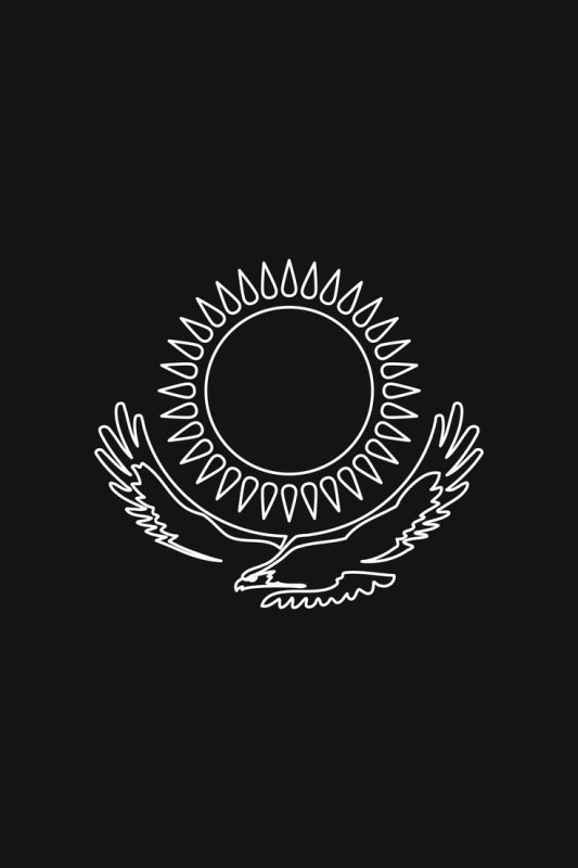 Флаг Казахстана обои