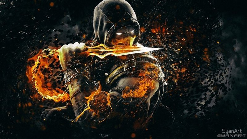 Скорпион мортал комбат 11