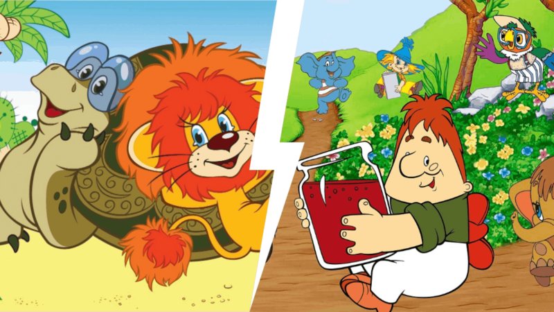 Персонажи из русских мультиков