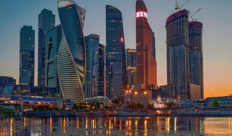 Москоу Сити небоскребы