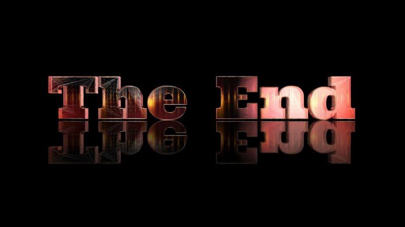 Конец картинка