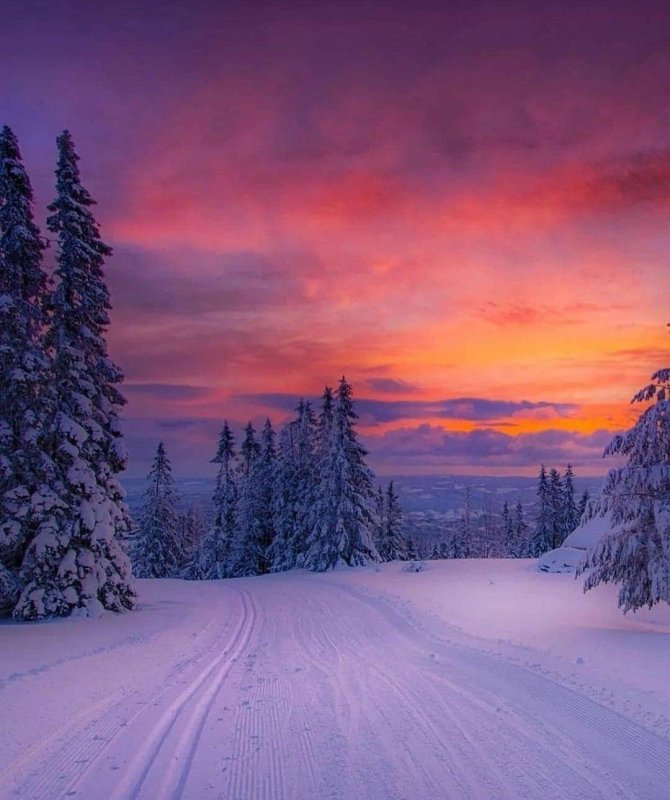 Красивая зима