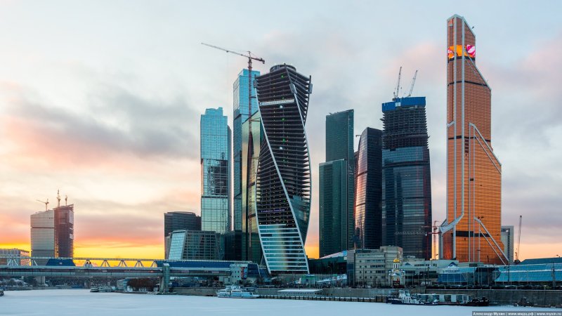 Небоскребы Москва Сити
