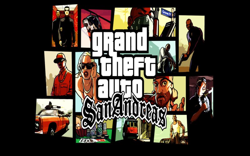 Grand Theft auto San Andreas диск