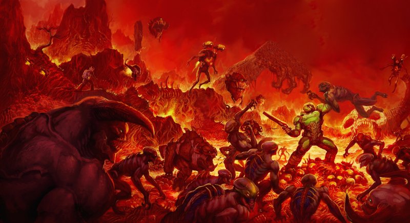 Doom 2016 Art