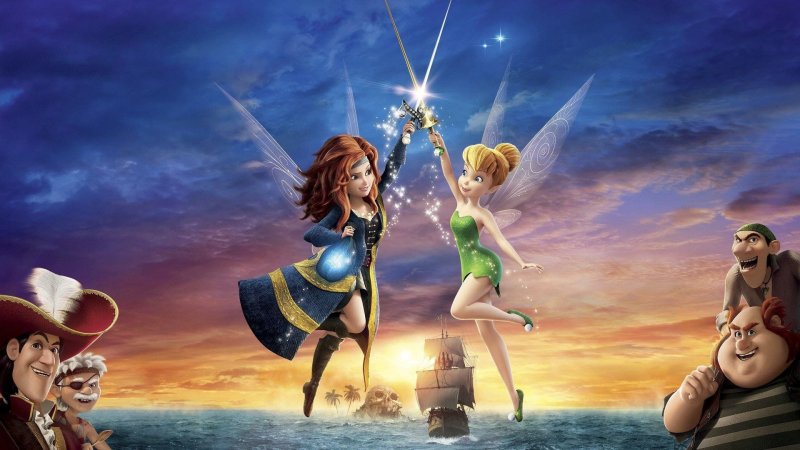 Феи: загадка пиратского острова мультфильм 2014 пираты