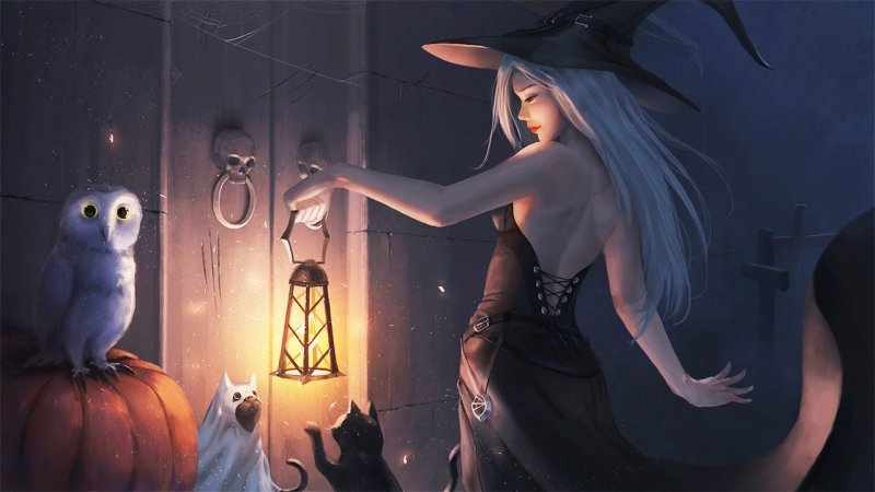 Ведьма Джилл арт