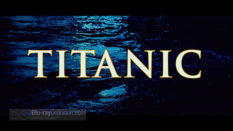 Надпись Титаник