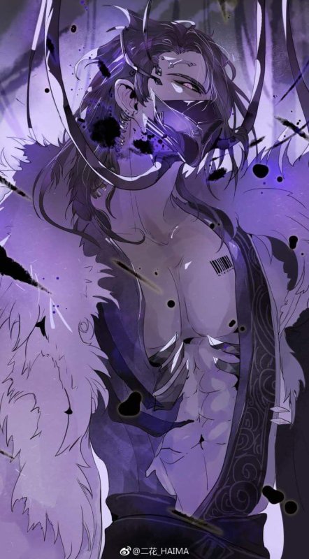 Аниме демон парень Альфа