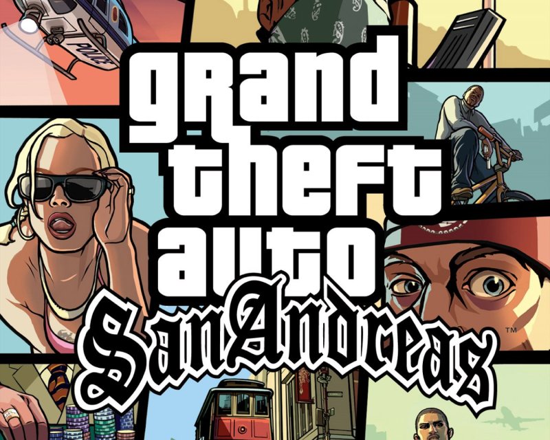 GTA San Andreas Постер
