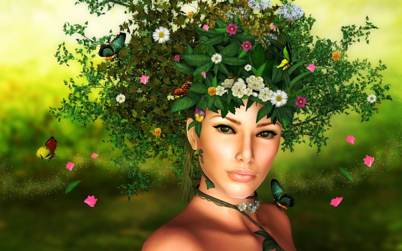 Весенний портрет