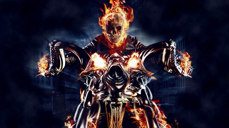 Николас Кейдж Призрачный гонщик