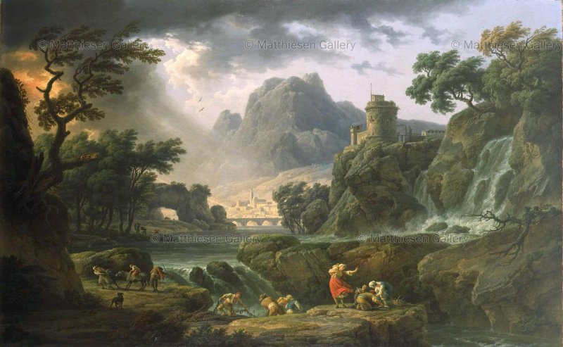 Клод Жозеф Верне вилла Памфили