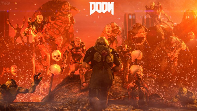 Doom 2016 Art