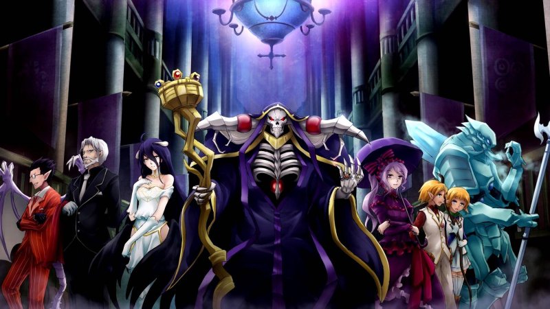 Аниме владыка Аинз