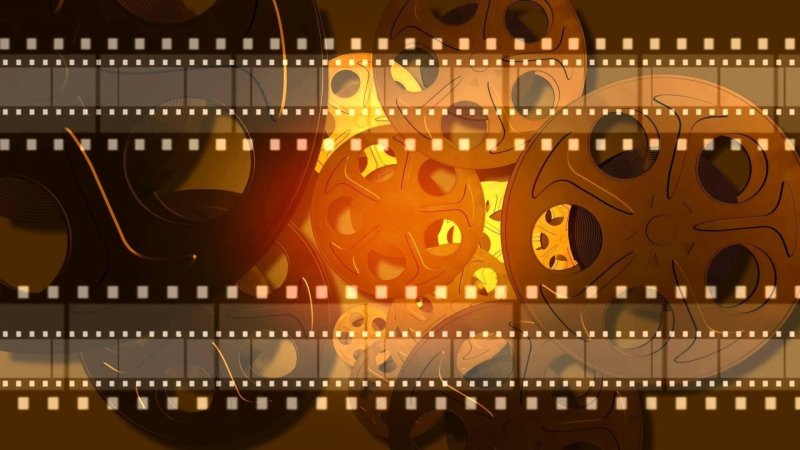 Фон для презентации кинопленка