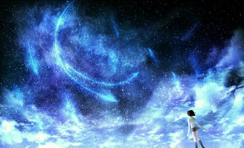 Звездное небо арт