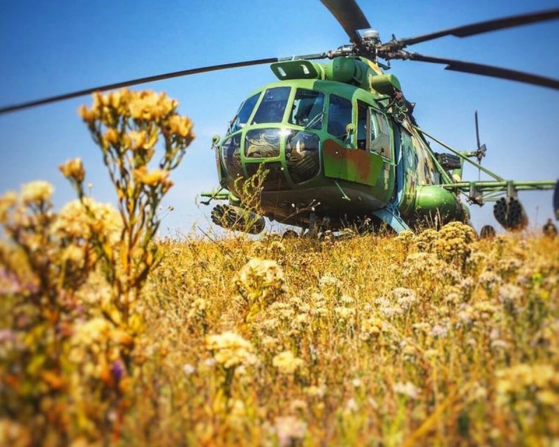 Ми-8 вертолёты ВВС России