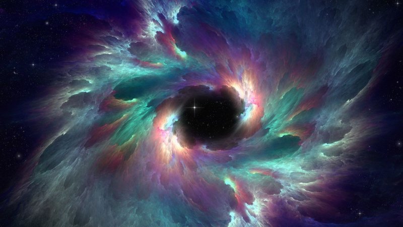 Туманности в космосе