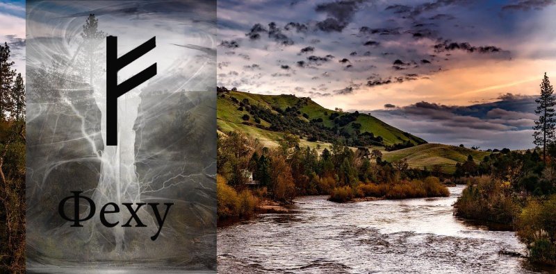 Скандинавская руна Феху