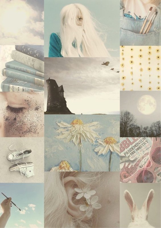 Эстетика Лавгуд коллаж