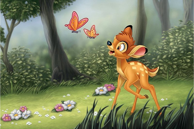 Оленёнок Бэмби мультфильм