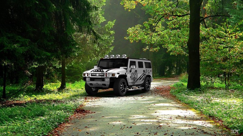 Hummer h2 военный