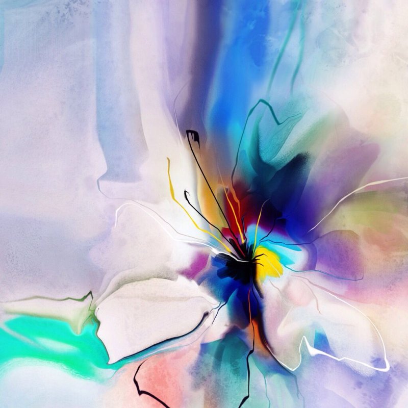 Абстракция цвета