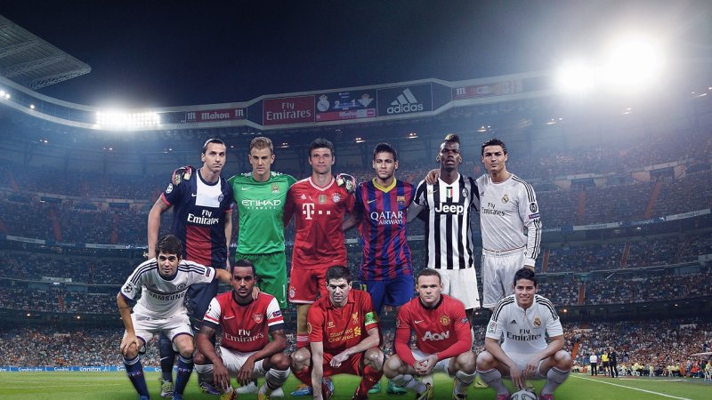 Фото на рабочий стол футбол