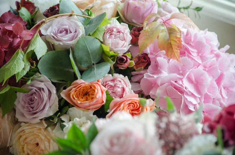 Букет "розы Остина"