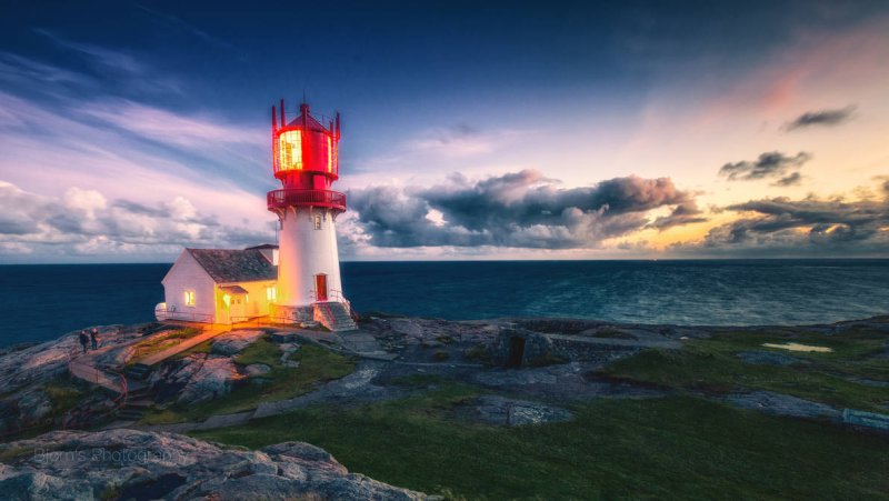 Маяк Эша Несс Шотландия