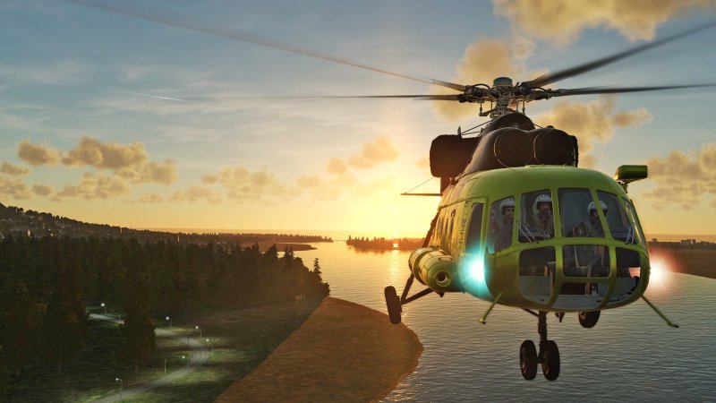 Вертолет ми-8 красиво