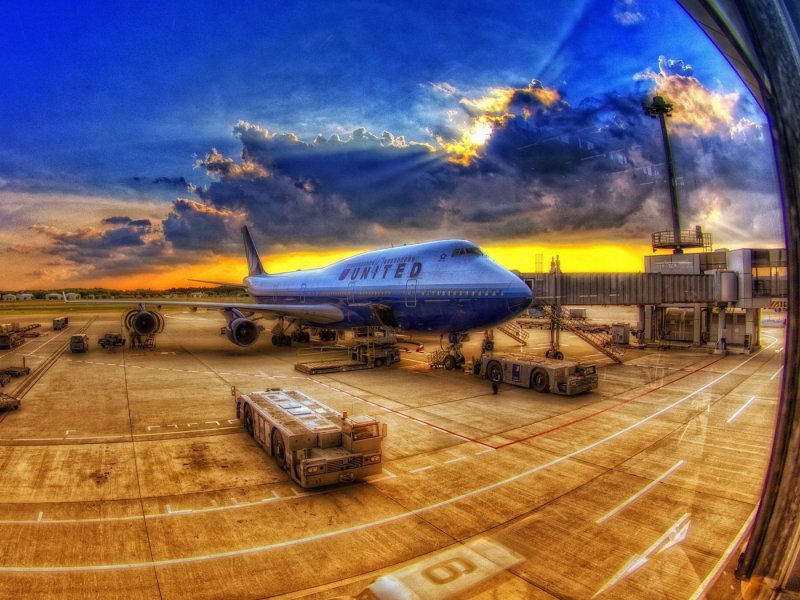 Обои самолет