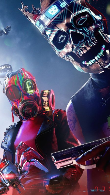 Пазл watch Dogs Legion Pig Mask - 1000 элементов