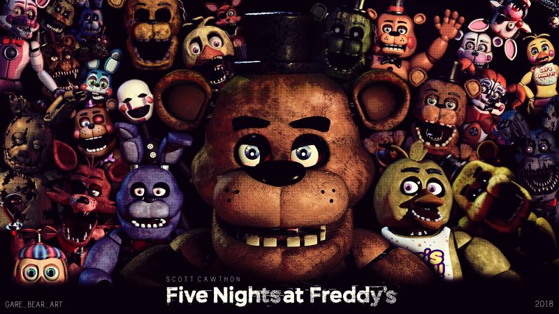 FNAF 1 Фредди
