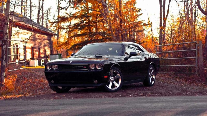 Dodge Challenger 4к