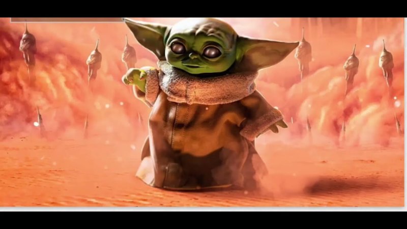 Грогу Звездные войны малыш