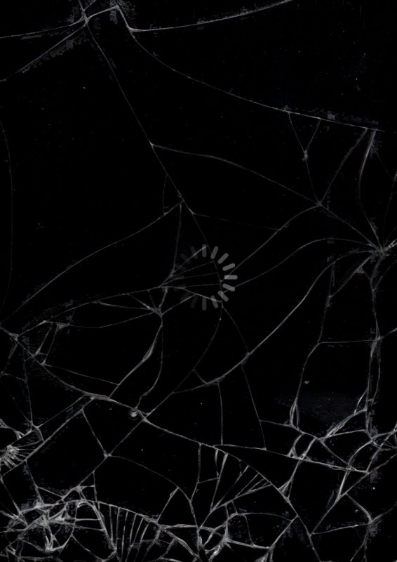 Трещина на стекле телефона