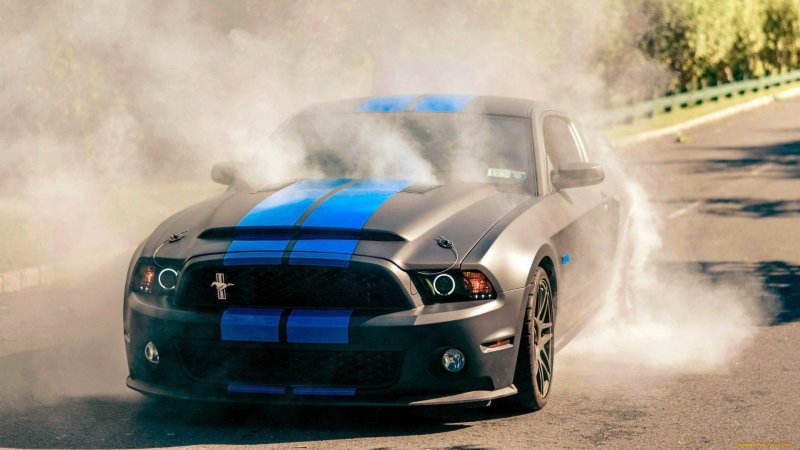 Ford Mustang Burnout