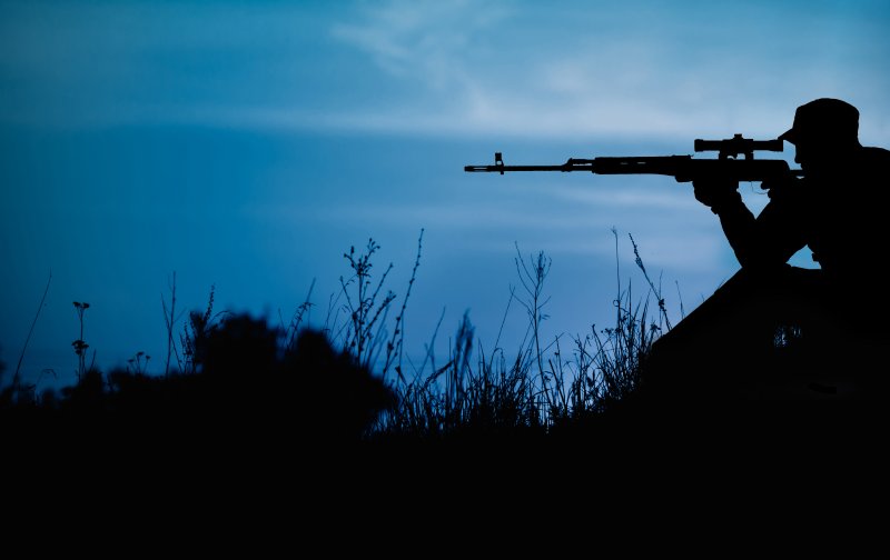 СВДК снайперская винтовка