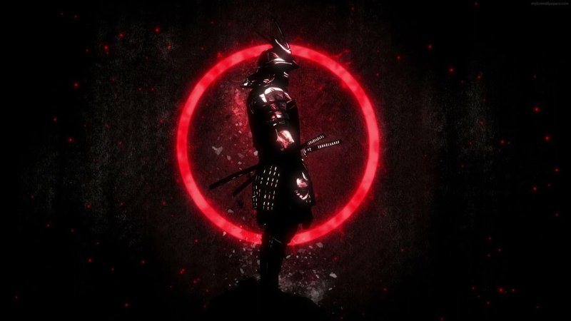 Обои в стиле самураев