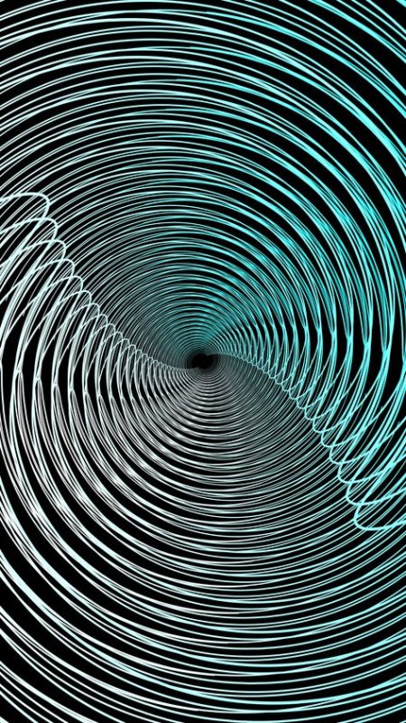 Спираль на скринсейвер