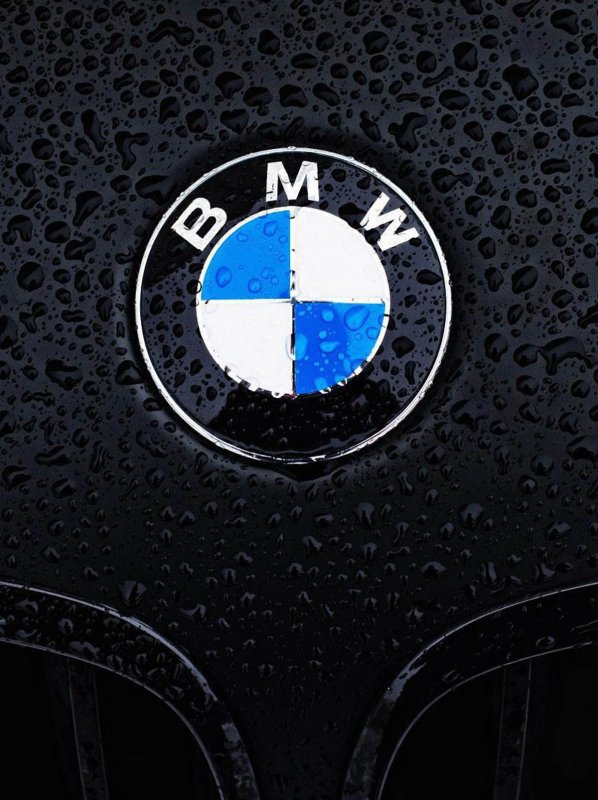 BMW logo 4k