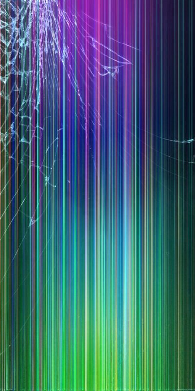 Сломанный экран телефона