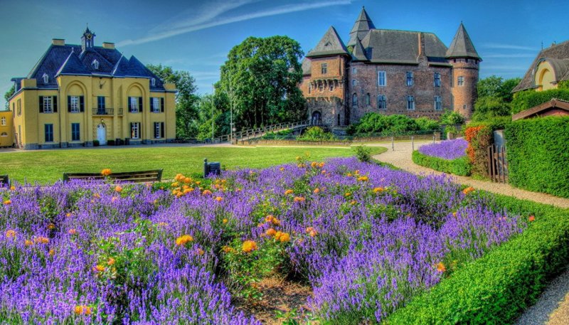 Замки графства Девоншир Англия