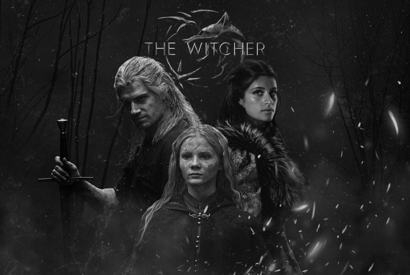 Ведьмак плакат Нетфликс